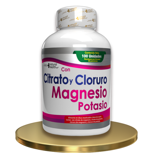 CITRATO Y CLORURO MAGNESIO POTASIO