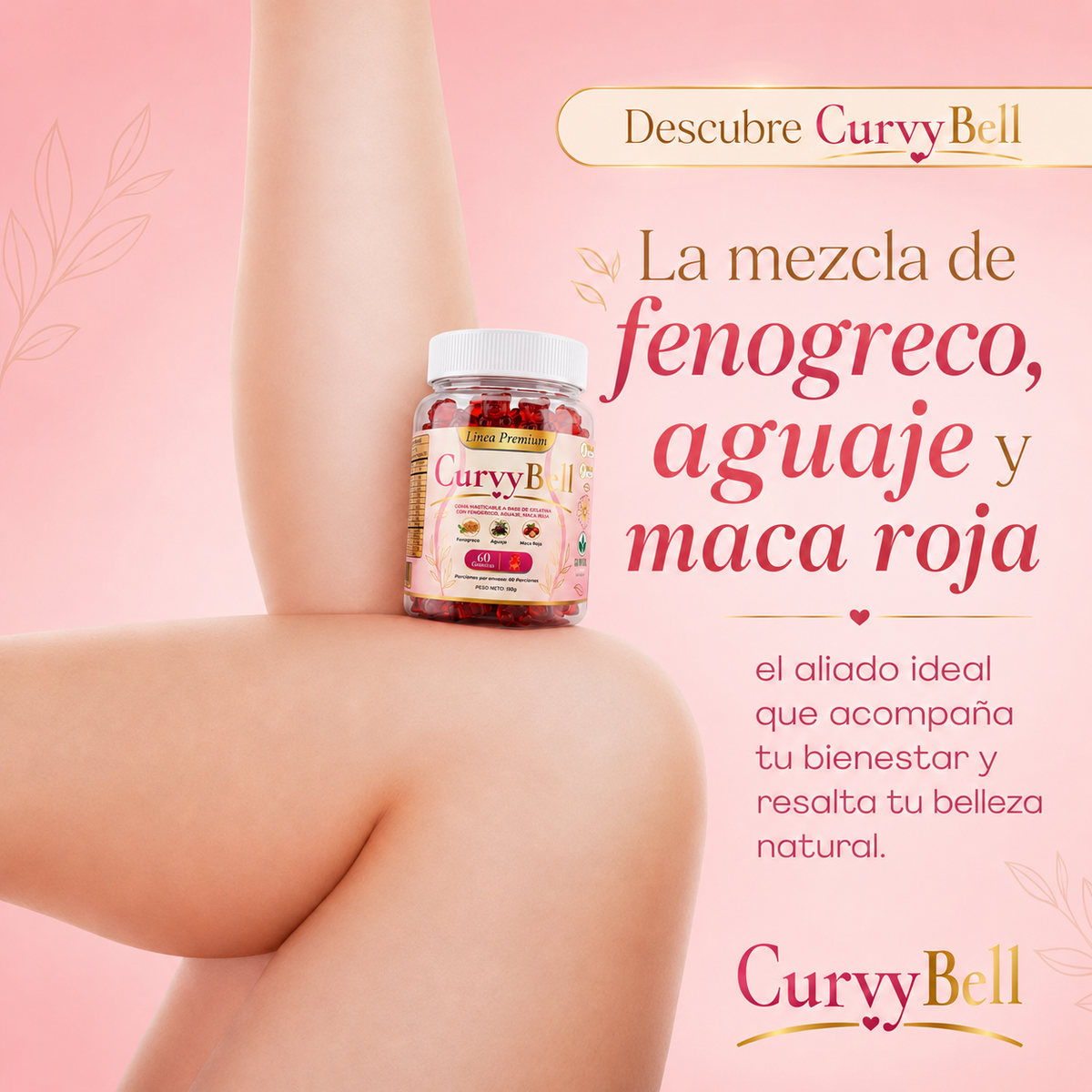 Gomitas CurvyBell INVIMA