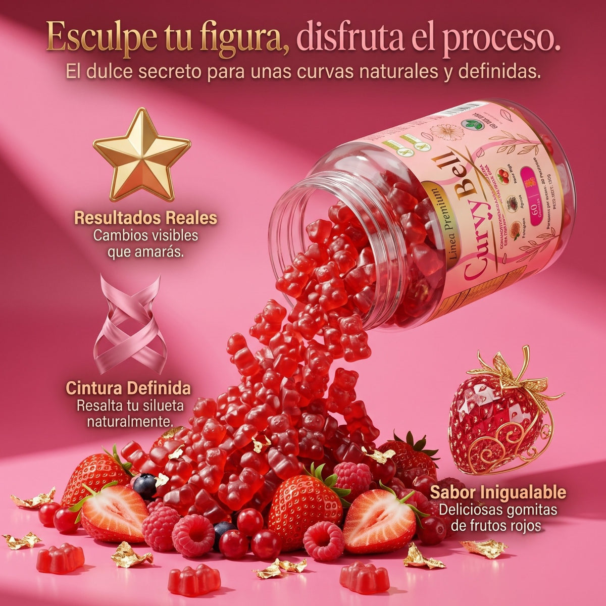 Gomitas CurvyBell INVIMA