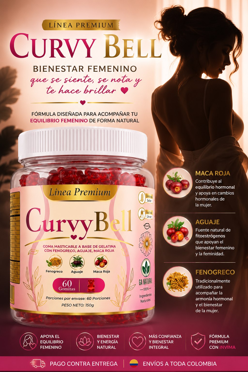 Curvy Bell Premium — bienestar femenino